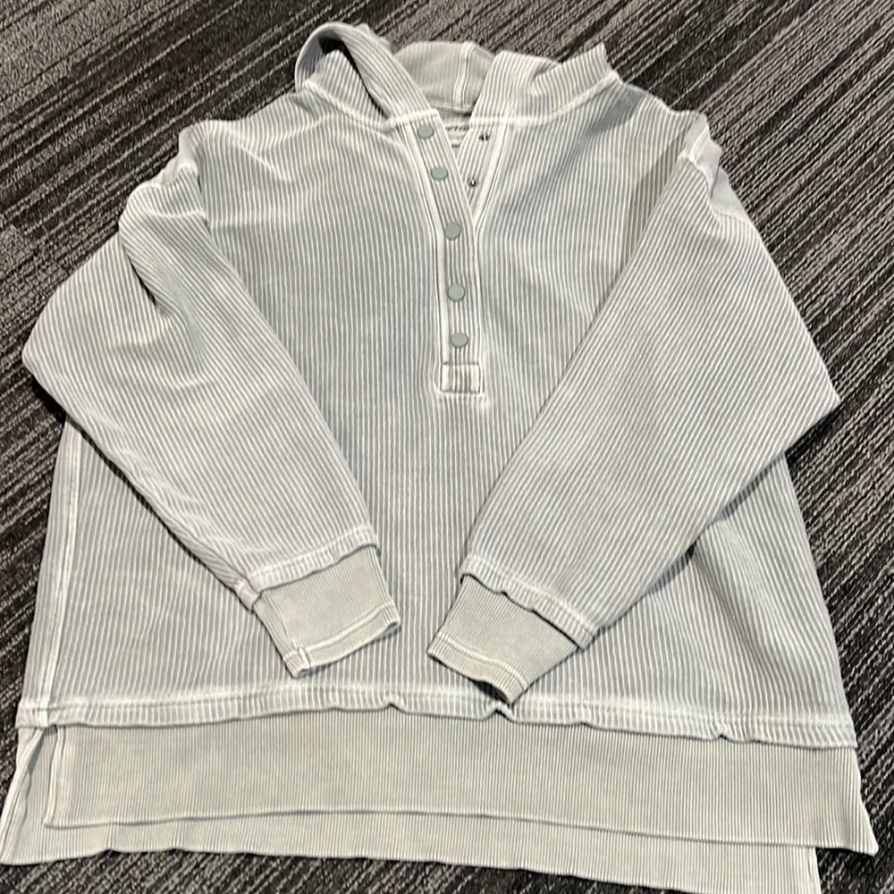 Aerie textured hoodie
